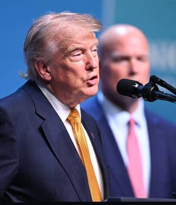 NATO Ankara Summit ANKARA, TURKIYE - JULY 8: US President Donald Trump holds a press conference at the Presidential Complex as part of the 36th NATO Summit of Heads of State and Government in Ankara, Turkiye, on July 8, 2026. Binnur Ege Gurun Kocak Anadolu Ankara Turkey. Editorial use only. Please get in touch for any other usage.  Copyright: x2026xAnadoluxBinnurxEgexGurunxKocakx