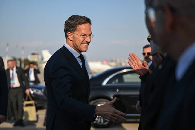 NATO Ankara Summit ANKARA, TURKIYE - JULY 08: NATO Secretary General Mark Rutte departs from Ankara Airport following the 36th NATO Summit in Ankara, Turkiye, on July 8, 2026. Abdullah Guclu Anadolu Ankara Turkey. Editorial use only. Please get in touch for any other usage.  Copyright: x2026xAnadoluxAbdullahxGuclux