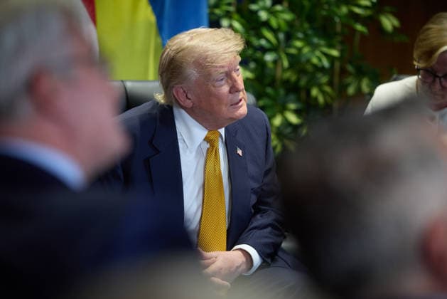 Volodymyr Zelensky at the NATO summit in Ankara, Turkey President of Ukraine Volodymyr Zelensky meets with US President Donald Trump at the NATO summit in Ankara, Türkiye on 7 July 2026, Credit:Press Service Of The President Of Ukraine B66 Avalon Ankara, Turkey  Copyright: xPressxServicexOfxThexPresidentxOfxUkrainex xB66x xAvalonx 1115303959
