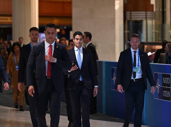 NATO Ankara Summit ANKARA, TURKIYE - JULY 8: Dutch Prime Minister Rob Jetten leaves the venue after holding a press conference during the NATO Ankara Summit in Ankara, Turkiye, on July 8, 2026. Mehmet Ali Ozcan Anadolu Ankara Turkey. Editorial use only. Please get in touch for any other usage.  Copyright: x2026xAnadoluxMehmetxAlixOzcanx