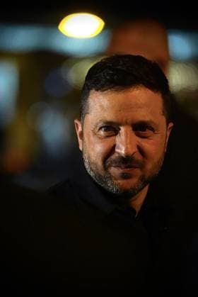 NATO Ankara Summit ANKARA, TURKIYE - JULY 08: Ukrainian President Volodymyr Zelenskyy departs Esenboga Airport following the 36th NATO Summit in Ankara, Turkiye, on July 8, 2026. Metin Aktas Anadolu Ankara Turkey. Editorial use only. Please get in touch for any other usage.  Copyright: x2026xAnadoluxMetinxAktasx