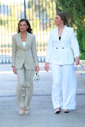08-07-2026 Zaragoza Princess Sofia with Queen Letizia during attending the Docentes Referentes event by Ibercaja Foundation in Zaragoza. No Spain Â  Copyright: xPPEx