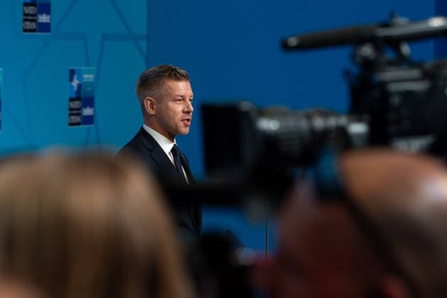 July 8, 2026, Ankara, Antwerp, Turkey: ANKARA, TURKIJE - 08.07.2026..Secretary-General Mark Rutte and the heads of government of the NATO member states arrive at the Bestepe Presidential Compound in Ankara for day 2 of the summit in Ankara. Ankara Turkey  - ZUMAr234 20260708_zip_r234_020 Copyright: xBobxReijndersx