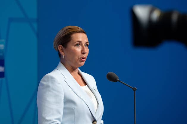 July 8, 2026, Ankara, Antwerp, Turkey: ANKARA, TURKIJE - 08.07.2026..Secretary-General Mark Rutte and the heads of government of the NATO member states arrive at the Bestepe Presidential Compound in Ankara for day 2 of the summit in Ankara. ..Also the Danish Prime minister Frederiksen who told the press again that Greenland is not for sale. Ankara Turkey  - ZUMAr234 20260708_zip_r234_025 Copyright: xBobxReijndersx