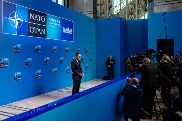 July 8, 2026, Ankara, Antwerp, Turkey: ANKARA, TURKIJE - 08.07.2026..Secretary-General Mark Rutte and the heads of government of the NATO member states arrive at the Bestepe Presidential Compound in Ankara for day 2 of the summit in Ankara. Ankara Turkey  - ZUMAr234 20260708_zip_r234_036 Copyright: xBobxReijndersx