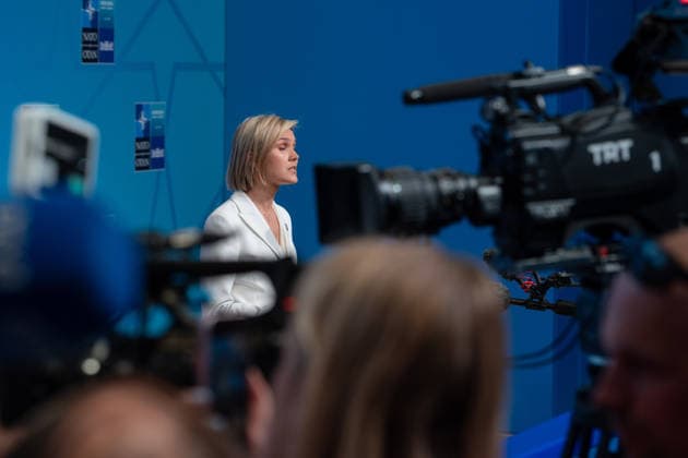July 8, 2026, Ankara, Antwerp, Turkey: ANKARA, TURKIJE - 08.07.2026..Secretary-General Mark Rutte and the heads of government of the NATO member states arrive at the Bestepe Presidential Compound in Ankara for day 2 of the summit in Ankara. Ankara Turkey - ZUMAr234 20260708_zip_r234_019 Copyright: xBobxReijndersx