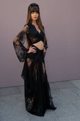 PFW - Zuhair Murad Photocall Mara Lafontan attending the Zuhair Murad Haute Couture Fall Winter 2026 2027 show as part of Paris Fashion Week in Paris, France on July 08, 2026. Photo by Laurent Zabulon ABACAPRESS.COM Paris  Copyright: xZabulonxLaurent ABACAx