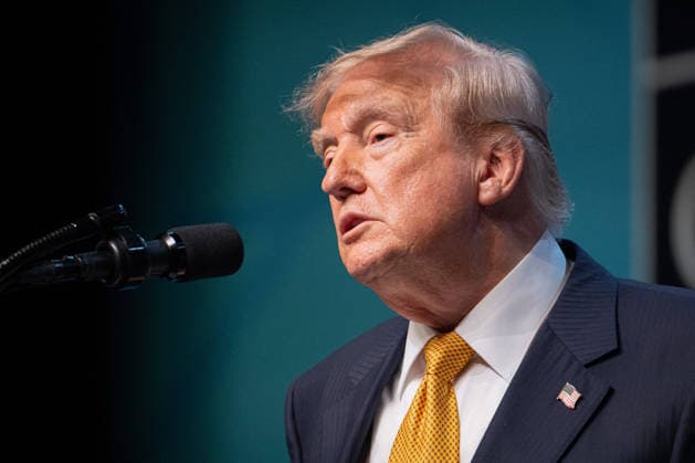 Donald Trump at NATO Summit Press Conference - Ankara AJ US President Donald Trump speaks to the press during a NATO (OTAN) Summit at Bestepe Presidential Compound in Ankara, Turkiye on July 8, 2026. The summit comes at a fraught time for the 77-year-old transatlantic alliance, with the US President demanding members make good on a pledge to ramp up defence spending as Washington takes a step back from Europe. Photo by Alexis Jumeau ABACAPRESS.COM. Ankara  Copyright: xJumeauxAlexis ABACAx