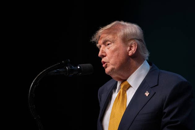 Donald Trump at NATO Summit Press Conference - Ankara AJ US President Donald Trump speaks to the press during a NATO (OTAN) Summit at Bestepe Presidential Compound in Ankara, Turkiye on July 8, 2026. The summit comes at a fraught time for the 77-year-old transatlantic alliance, with the US President demanding members make good on a pledge to ramp up defence spending as Washington takes a step back from Europe. Photo by Alexis Jumeau ABACAPRESS.COM. Ankara  Copyright: xJumeauxAlexis ABACAx