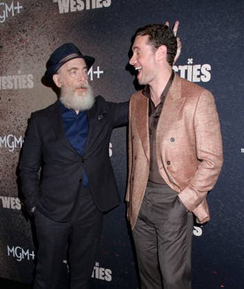 MGM+ s The Westies New York Premiere Tom Brittney and J. K. Simmons attending MGM+ s The Westies New York Premiere held at the SVA Theatre on July 8, 2026 in New York City, NY New York City SVA Theatre NY USA Copyright: xStevenxBergman AFF-USA.COMx
