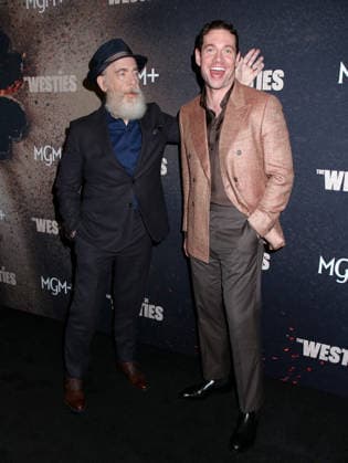 MGM+ s The Westies New York Premiere Tom Brittney and J. K. Simmons attending MGM+ s The Westies New York Premiere held at the SVA Theatre on July 8, 2026 in New York City, NY New York City SVA Theatre NY USA Copyright: xStevenxBergman AFF-USA.COMx