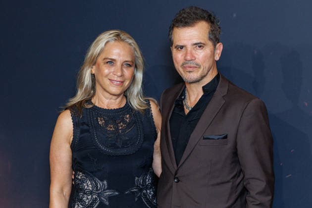 The Odyssey premiere at Le Grand Rex theater Celebrities arrive on the red carpet Justine Maurer and John Leguizamo 458058 July 8, 2026  Copyright: xSebastienxFremontx xStarfacex STAR_458058_011