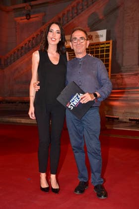 IPA86522688 - Rome, Piazza del Campidoglio, 2026 Strega Prize; Pictured: Gloria Campaner and Pino Strabioli  Copyright: xVincenzoxLandix xVincenzoxLandix 86522688