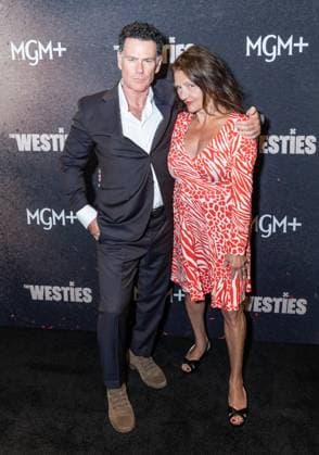 July 8, 2026, Bronx, New York, USA: Vincent Walsch and Aida Turturro attend U.S. Premiere for The Westies by MGM+ at SVA Theatre in New York, NY on July 8, 2026. Bronx USA - ZUMAr339 20260708_znp_r339_052 Copyright: xLevxRadinx