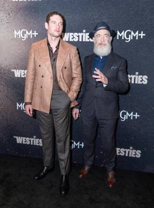 July 8, 2026, Bronx, New York, USA: Tom Brittney and JK Simmons attend U.S. Premiere for The Westies by MGM+ at SVA Theatre in New York, NY on July 8, 2026. Bronx USA - ZUMAr339 20260708_znp_r339_071 Copyright: xLevxRadinx