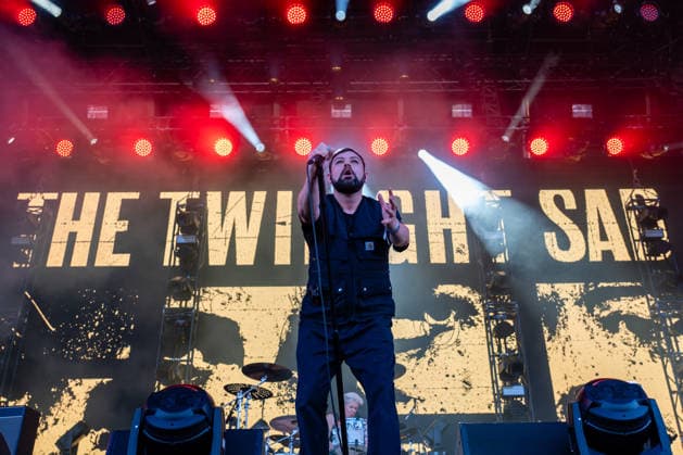July 8, 2026, Trencin, Slovakia: James Graham from The Twilight Sad seen performing live on the stage during the Pohoda Festival 2026 at Airport Trencin. Pohoda festival the biggest open-air summer music festival in Slovakia, celebrates 30th anniversary. Trencin Slovakia - ZUMAs197 20260708_aaa_s197_185 Copyright: xTomasxTkacikx