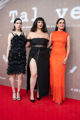 Tal Vez Photocall premier in madrid, Spain - 8 JULY 2026. Adriana Ugarte, Arima León and Tania Santana attend the Tal Vez photocall at the Urso Hotel . Madrid Spain Copyright: xAtilanoxGarciax xSOPAxImagesx photo01746