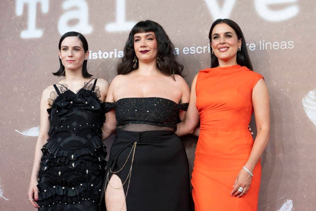 July 8, 2026, Madrid, Spain: Adriana Ugarte, Arima Leon and Tania Santana attend the Tal Vez photocall at the Urso Hotel Madrid Spain - ZUMAs197 20260708_aaa_s197_222 Copyright: xAtilanoxGarciax