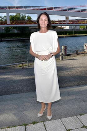 Katarina Barley beim ASB-Sommerfest und Verleihung des Annemarie-Renger-Preises 2026 an Iris Berben im Haus der Kulturen der Welt. Berlin, 08.07.2026 *** Katarina Barley at the ASB Summer Festival and the presentation of the 2026 Annemarie Renger Prize to Iris Berben at the Haus der Kulturen der Welt in Berlin, July 8, 2026 Foto:xM.xBehrensx xFuturexImagex asb_6701