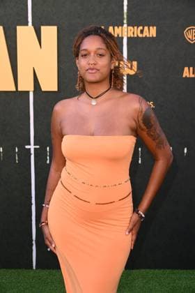 Los Angeles CA July 8: Christina Brown at the All American Season 8 Premiere on July 8, 2026 Credit: Michael Mattes USA - ZUMAa123 20260709_zaa_a123_009 Copyright: xAdMediax