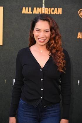 Los Angeles CA July 8: Amy Correa Bell at the All American Season 8 Premiere on July 8, 2026 Credit: Michael Mattes USA - ZUMAa123 20260709_zaa_a123_011 Copyright: xAdMediax