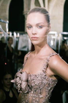 Meeca Mcclelland Paris Fashion Week HC AW26 Zuhair Murad 458062 July 8, 2026 France  Copyright: xJean-BaptistexSoulliatx xStarfacex STAR_458062_021