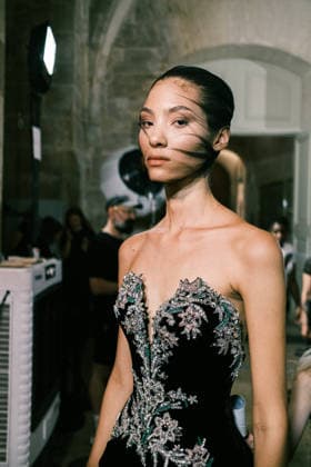 Salomé Podeur Paris Fashion Week HC AW26 Zuhair Murad 458062 July 8, 2026 France  Copyright: xJean-BaptistexSoulliatx xStarfacex STAR_458062_037