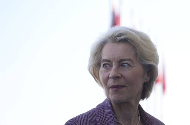 NATO Ankara Summit ANKARA, TURKIYE - JULY 09: President of the European Commission Ursula von der Leyen departs from Esenboga Airport following the 36th NATO Heads of State and Government Summit held in Ankara, Turkiye on July 09, 2026. Metin Aktas Anadolu Ankara Turkey. Editorial use only. Please get in touch for any other usage.  Copyright: x2026xAnadoluxMetinxAktasx