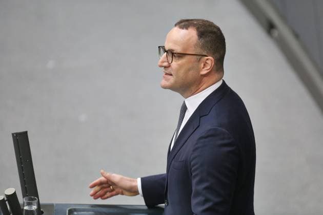 Berlin, Deutschland, 09.07.2026: Deutscher Bundestag: 89. Bundestagssitzung: Unions-Fraktionschef Jens Spahn spricht nach der Regierungserklärung des Kanzlers. *** Berlin, Germany, July 9, 2026 German Bundestag 89th Session of the Bundestag Jens Spahn, leader of the Union parliamentary group, speaks following the Chancellor s policy address Copyright: xdtsxNachrichtenagenturx dts_126804