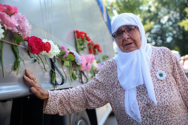 Ten newly identified victims of Srebrenica massacre will be buried on massacre anniversary A woman stands next to a truck carrying remains of the identified victims of the 1995 Srebrenica massacre to the Memorial centre in Potocari, where they will be buried on July 11, in Visoko, Bosnia and Herzegovina, July 09, 2026.  ArminxDurgut PIXSELL