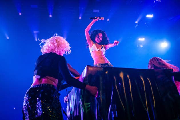 South African singer Tyla performing at the Auditorium Stravinski during the 60th edition of the Montreux Jazz Festival in Montreux, Switzerland - 08 07 2026 - Switzerland Vaud Montreux -  SimonxBeckerx xLexPictorium LePictorium_0338201