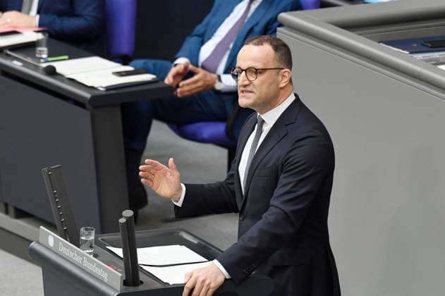 Jens Spahn in der 89. Sitzung des 21. Deutschen Bundestages im Reichstagsgebäude. Berlin, 09.07.2026 *** Jens Spahn at the 89th session of the 21st German Bundestag in the Reichstag building in Berlin, July 9, 2026 Foto:xF.xKernx xFuturexImagex bundestagssitzung89_6787