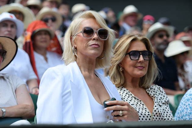. 09 07 2026. London, United Kingdom. Hannah Waddingham on day eleven of the Wimbledon Tennis Championships in London.  xStephenxLockx xi-Imagesx IIM-26895-0041