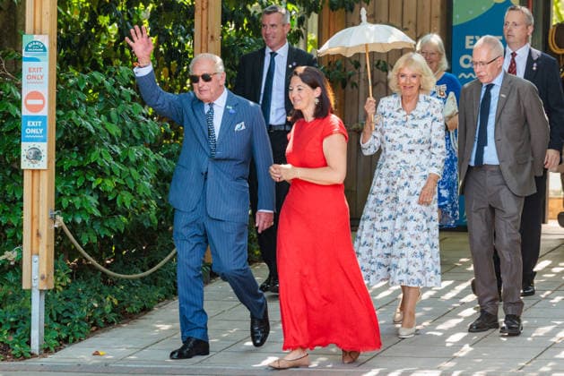 Their Majesties visit ZSL London Zoo, UK. ZSL London Zoo, UK. 9th July 2026. Their Majesties The King and Queen visit ZSL London Zoo to celebrate the 200th anniversary of Zoological Society of London (ZSL) During the visit, His Majesty™s first since becoming a Patron of ZSL, Their Majesties heard about the work of ZSL in pioneering scientific research, global conservation and connecting visitors with wildlife over the last two centuries., Credit:Photo by Amanda Rose Amanda Rose Avalon United Kingdom, London, ZSL London Zoo  Copyright: xPhotoxbyxAmandaxRosex xAmandaxRosex xAvalonx 1115490530