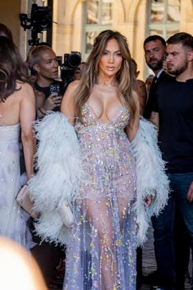 July 9, 2026, Paris, Fra, France: Jennifer Lopez attended the Celia Kritharioti show on Thursday during Paris Haute Couture week. Paris France - ZUMAv140 20260709_zip_v140_003 Copyright: xReginaxVoroninax