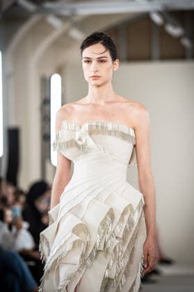 PFW HC Rami Al Ali Catwalk NB A model walks the runway during the Rami Al Ali Haute Couture Fall Winter 2026 2027 show as part of Paris Fashion Week on July 09, 2026 in Paris, France. Photo by Nasser Berzane ABACAPRESS.COM Paris France  Copyright: xBerzanexNasser ABACAx