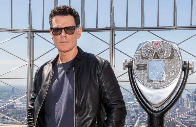 July 8, 2026, New York, New York, USA: VINCENT WALSH visits the Empire State Building in New York to celebrate the Premiere of The Westies on MGM. 8 July 2026 New York USA - ZUMAa265 20260708_zep_a265_094 Copyright: xEricxAcquayex
