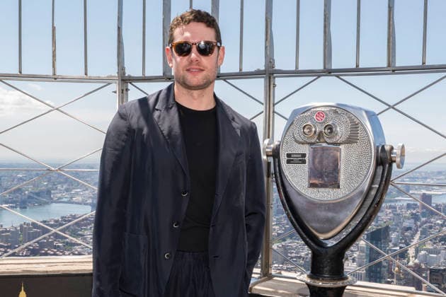 July 8, 2026, New York, New York, USA: TOM BRITTNEY visits the Empire State Building in New York to celebrate the Premiere of The Westies on MGM. 8 July 2026 New York USA - ZUMAa265 20260708_zep_a265_102 Copyright: xEricxAcquayex