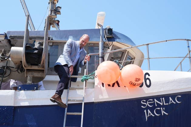 . 09 07 2026. Hastings, United Kingdom. Prince William during a visit to Hastings, United Kingdom, where he played crazy golf and met local fishermen.  xPoolx xi-Imagesx IIM-26896-0013