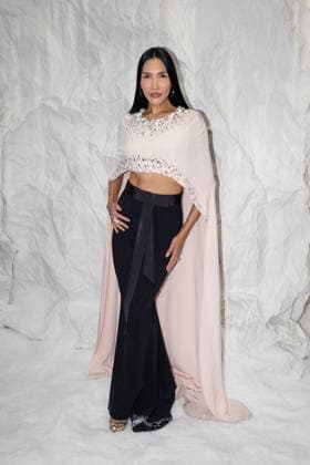 Annie Schröter in the front row at the Celia Kritharioti Fall Winter 2026–2027 Haute Couture show during Paris Fashion Week (PFW) in Paris, France, on July 9, 2026. Jeremy Melloul, Bestimage. Front row at the Celia Kritharioti show during Day Four of Paris Fashion Week Haute Couture Fall Winter 2026–2027 on July 9, 2026, in Paris, France. Paris, France  Copyright: xJeremyxMelloulx xBestimagexJeremyxMelloulx xBestimagex