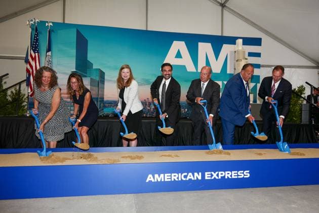 New York, NY- July 9: Mayor Zohran Mamdani Speaks Breaks Ground at American Express (Amex) Ceremony for a New Corporate Headquarters at 2 World Trade Center on July 9 2026 Credit: Camara Porter USA - ZUMAa123 20260709_zaa_a123_189 Copyright: xAdMediax