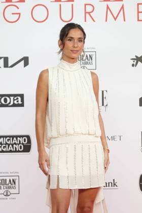 Photocall for the ELLE Gourmet Awards, ELLE Gourmet s iconic party to welcome summer, in the idyllic garden of the Italian Embassy in Madrid. July 9, 2026 María Pombo Photocall de los los ELLE Gourmet Awards, la emblemática fiesta de ELLE Gourmet para dar la bienvenida al verano, en el idílico jardín de la Embajada de Italia en Madrid. 09 de Julio de 2026 797 David Cordon Press Cordon Press 