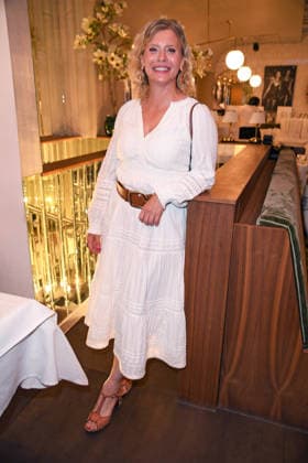 Eva Habermann bei der Restaurant Bellucci La Grande Bellezza Sommerparty in Berlin am 09.07.2026 *** Eva Habermann at the Bellucci La Grande Bellezza summer party in Berlin on July 9, 2026
