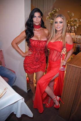 Micaela Schäfer, Carmen Electra bei der Restaurant Bellucci La Grande Bellezza Sommerparty in Berlin am 09.07.2026 *** Micaela Schäfer and Carmen Electra at the Bellucci La Grande Bellezza summer party in Berlin on July 9, 2026