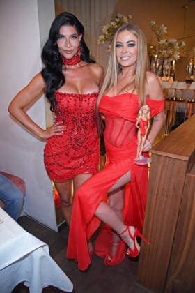 Micaela Schäfer, Carmen Electra bei der Restaurant Bellucci La Grande Bellezza Sommerparty in Berlin am 09.07.2026 *** Micaela Schäfer and Carmen Electra at the Bellucci La Grande Bellezza summer party in Berlin on July 9, 2026