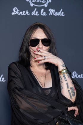 Sidaction Diner De La Mode NB Béatrice Dalle attends the Sidaction Diner de la Mode as part of Paris Fashion Week at Lycee Carnot on July 09, 2026 in Paris, France. Photo by Nasser Berzane ABACAPRESS.COM Paris France  Copyright: xBerzanexNasser ABACAx