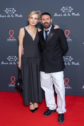 Sidaction Diner De La Mode NB Mélita Toscan du Plantier, Alexandre Mattiussi attends the Sidaction Diner de la Mode as part of Paris Fashion Week at Lycee Carnot on July 09, 2026 in Paris, France. Photo by Nasser Berzane ABACAPRESS.COM Paris France  Copyright: xBerzanexNasser ABACAx