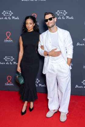 Sidaction Diner De La Mode NB Manon Meret, Simon Porte Jacquemus attends the Sidaction Diner de la Mode as part of Paris Fashion Week at Lycee Carnot on July 09, 2026 in Paris, France. Photo by Nasser Berzane ABACAPRESS.COM Paris France  Copyright: xBerzanexNasser ABACAx