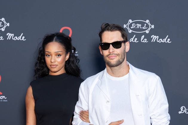 Sidaction Diner De La Mode NB Manon Meret, Simon Porte Jacquemus attends the Sidaction Diner de la Mode as part of Paris Fashion Week at Lycee Carnot on July 09, 2026 in Paris, France. Photo by Nasser Berzane ABACAPRESS.COM Paris France  Copyright: xBerzanexNasser ABACAx