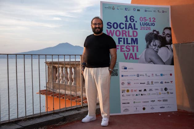 16th Social World Film Festival 2026 in Vico Equense, Italy - 08 Jul 2026 Fabio Balsamo attends the 16th Social World Film Festival 2026 Vico Equense Italy Copyright: xAndreaxGulíx xSOPAxImagesx AGULI_SocialWorldFilmFestival2026_04(7)
